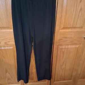 croft & barrow Black Straight-Leg Pull-On Pants